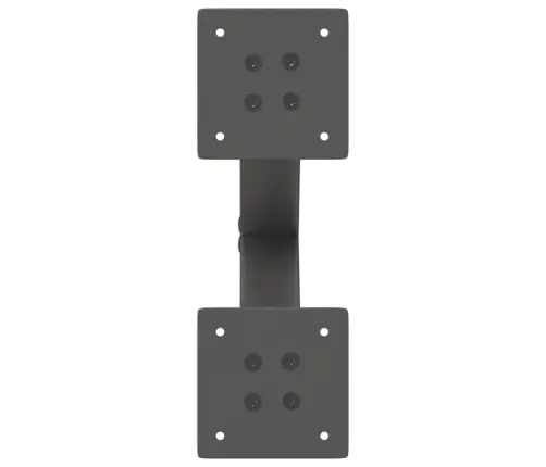 Kafijas Galdiņa Kājas, 2 Gab., X-Veida, Antracīta Krāsā, 37X(30-31) Cm, Tērauds Vidaxl