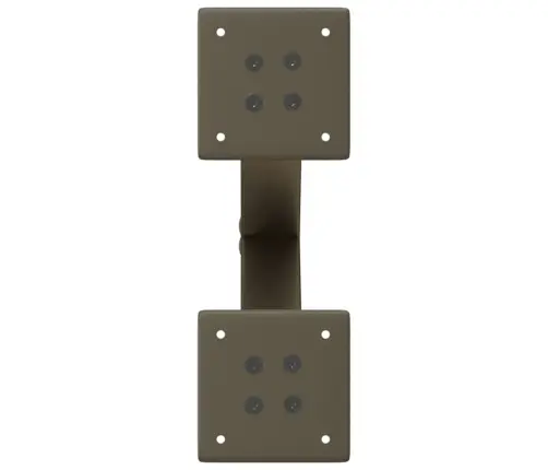 Kohvilaua Jalad X-Kujulised 2 Tk, Naturaalne Teras, 40 X (30–31) cm Teras