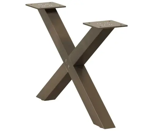 Kohvilaua Jalad X-Kujulised, 2 Tk, Naturaalne Teras, 50 X (30–31) cm Teras