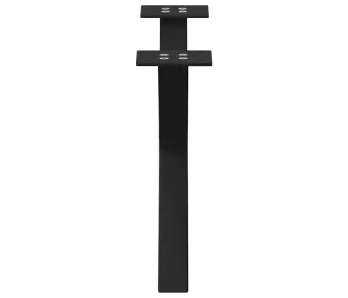 Kafijas Galdiņa Kājas, 2 Gab., X-Veida, Melnas, 60X(30-31) Cm, Tērauds Vidaxl