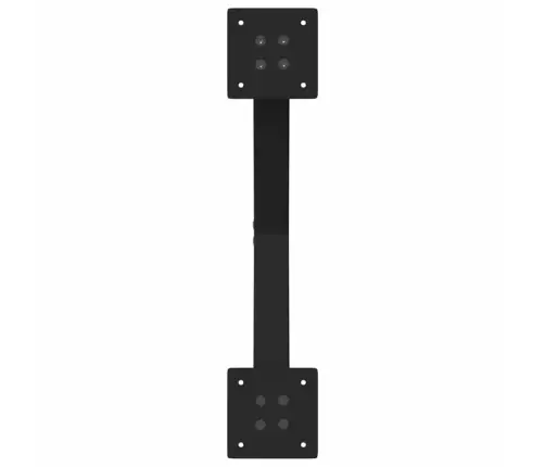 Kafijas Galdiņa Kājas, 2 Gab., X-Veida, Melnas, 60X(30-31) Cm, Tērauds Vidaxl