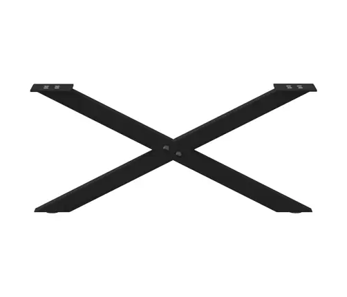 Kafijas Galdiņa Kājas, 2 Gab., X-Veida, Melnas, 70X(30-31) Cm, Tērauds Vidaxl