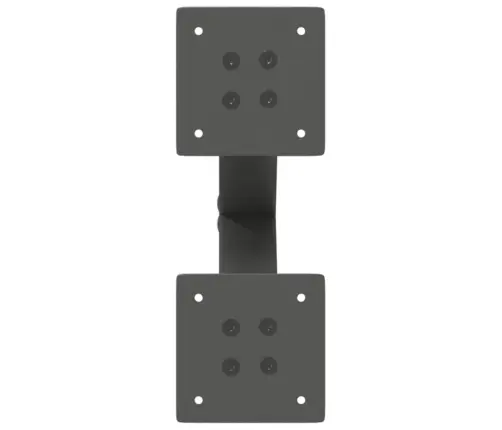 Kafijas Galdiņa Kājas, 2 Gab., X-Veida, Antracīta Krāsā, 38X(42-43) Cm, Tērauds Vidaxl