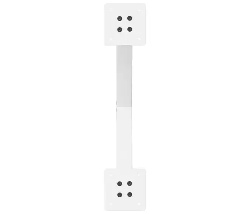 Kafijas Galdiņa Kājas, 2 Gab., X-Veida, Baltas, 60X(42-43) Cm, Tērauds Vidaxl