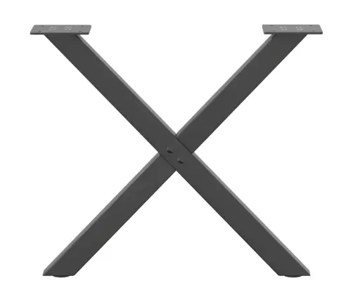 Kavos Staliuko Kojelės, 2 Vnt., Antracito Spalvos, 60X(42-43) cm Plienas