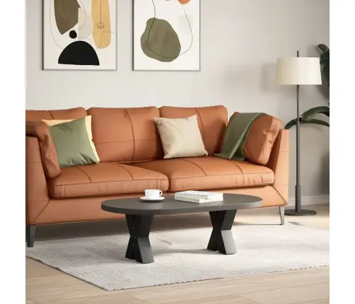 Kafijas Galdiņa Kājas, 2 Gab., X-Veida, Melnas, 30X(30-31) Cm, Tērauds Vidaxl