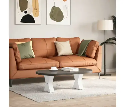 Kafijas Galdiņa Kājas, 2 Gab., X-Veida, Baltas, 30X(30-31) Cm, Tērauds Vidaxl