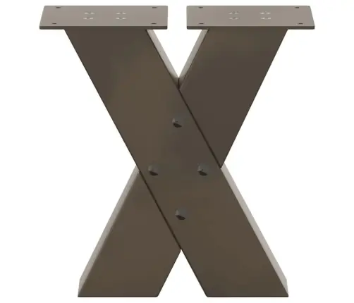 Kohvilaua Jalad X-Kujulised 2 Tk, Naturaalne Teras, 30 X (30–31) cm Teras