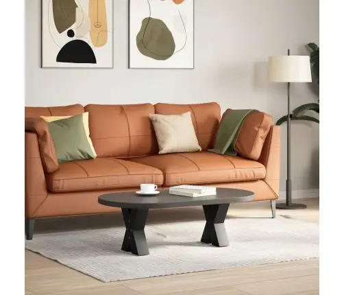 Kafijas Galdiņa Kājas, 2 Gab., X-Veida, Melnas, 40X(30-31) Cm, Tērauds Vidaxl