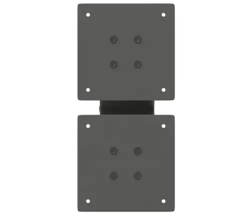 Kafijas Galdiņa Kājas, 2 Gab., X-Veida, Antracīta Krāsā, 40X(30-31) Cm, Tērauds Vidaxl