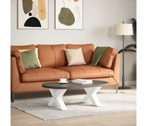 Kavos Staliuko Kojelės, 2 Vnt., Baltos, 60X(30-31) cm Plienas, X Formos