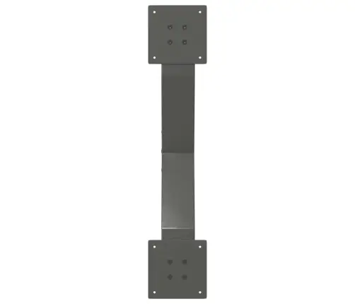 Kafijas Galdiņa Kājas, 2 Gab., X-Veida, Antracīta Krāsā, 70X(30-31) Cm, Tērauds Vidaxl