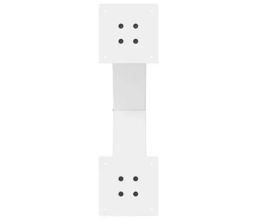 Ēdamgalda Kājas, 2 Gab., X-Veida, Baltas, 60X(72-73) Cm, Tērauds Vidaxl