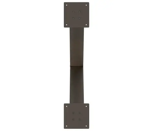 Söögilaua Jalad X-Kujulised 2 Tk, Naturaalne Teras, 80 X (72–73) cm Teras