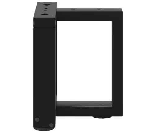 Kohvilaua Jalad T-Kujulised 2 Tk Mustad 30 X 25 X (30-31) Cm Terasest