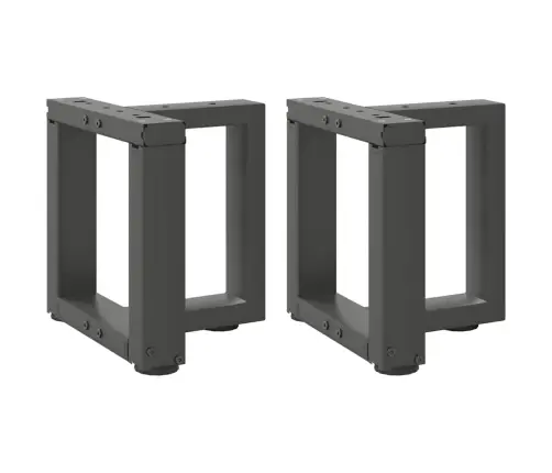 Kohvilaua Jalad T-Kujulised 2 Tk, Antratsiithall, 30 X 25 X (30-31) cm Teras