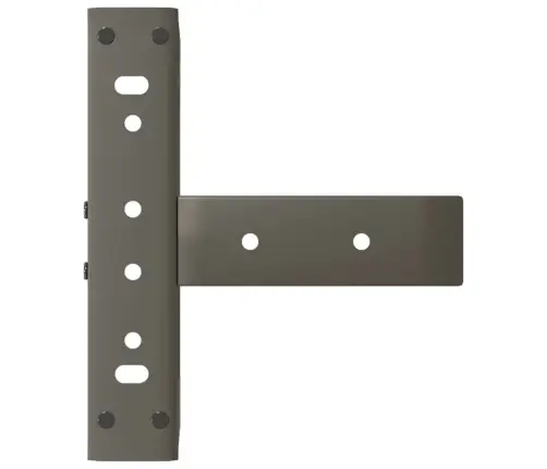 Kohvilaua Jalad T-Kujulised 2 Tk Mustad 30 X 25 X (30-31) Cm Terasest