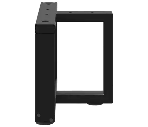 Kohvilaua Jalad T-Kujulised 2 Tk Mustad 40 X 25 X (30-31) Cm Terasest