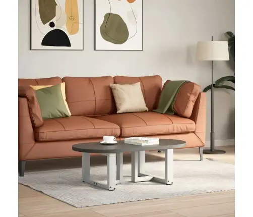 Kafijas Galdiņa Kājas, 2 Gab., T-Veida, Baltas, 40X25X(30-31) Cm, Tērauds Vidaxl