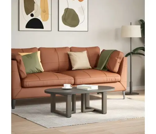 Kafijas Galdiņa Kājas, 2 Gab., T-Veida, Melnas, 40X25X(30-31) Cm, Tērauds Vidaxl