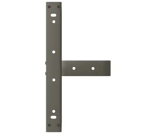 Kafijas Galdiņa Kājas, 2 Gab., T-Veida, Melnas, 40X25X(30-31) Cm, Tērauds Vidaxl