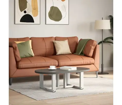 Kafijas Galdiņa Kājas, 2 Gab., T-Veida, Baltas, 50X25X(30-31) Cm, Tērauds Vidaxl