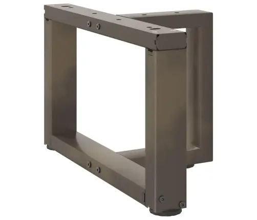 Kavos Staliuko Kojelės, T Formos, 2 Vnt., Juodos, 50X25X(30-31) cm Plienas