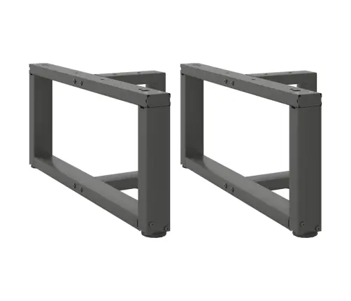Kohvilaua Jalad T-Kujulised 2 Tk, Antratsiithall, 60 X 25 X (30-31) cm Teras