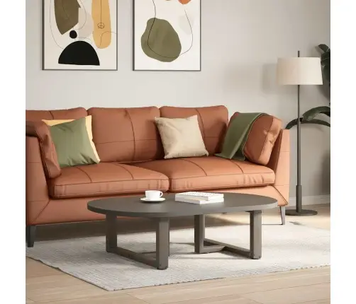 Kafijas Galdiņa Kājas, 2 Gab., T-Veida, Melnas, 70X25X(30-31) Cm, Tērauds Vidaxl