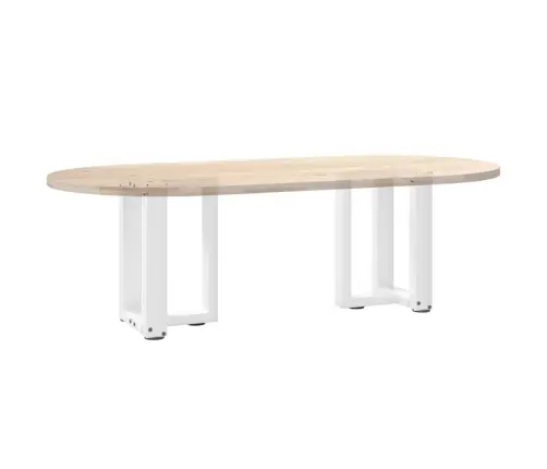 Kavos Staliuko Kojelės, 2 Vnt., Baltos, 28X25X(42-43) cm Plienas, T Formos