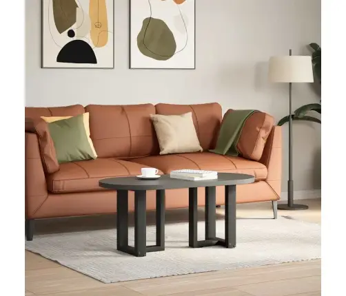 Kafijas Galdiņa Kājas, 2 Gab., T-Veida, Melnas, 38X25X(42-43) Cm, Tērauds Vidaxl