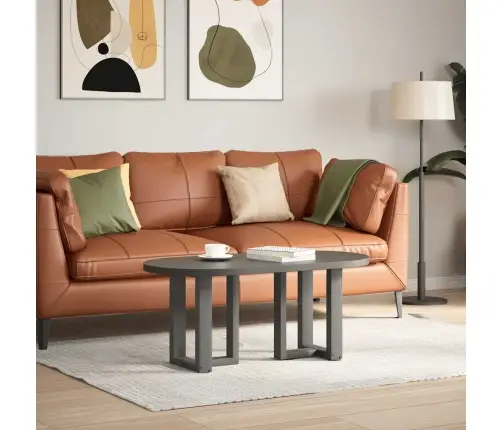 Kafijas Galdiņa Kājas, 2 Gab., T-Veida, Antracīta Krāsā, 38X25X(42-43) Cm, Tērauds Vidaxl