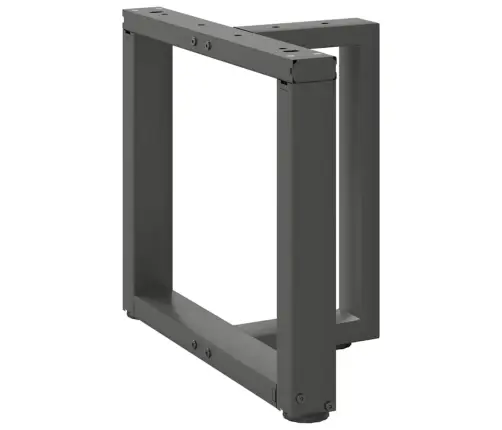 Kohvilaua Jalad T-Kujulised 2 Tk, Antratsiithall, 50 X 25 X (42-43) cm Teras