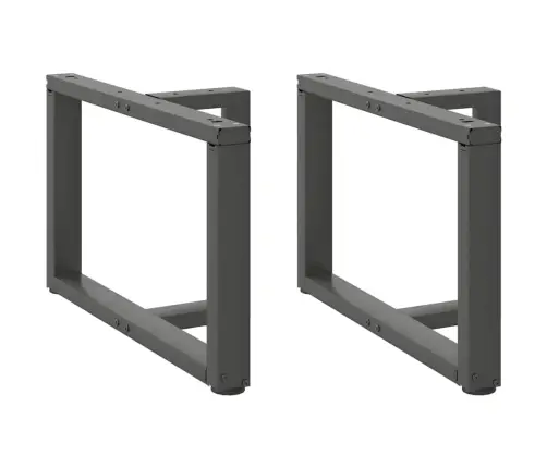 Kohvilaua Jalad T-Kujulised 2 Tk, Antratsiithall, 60 X 25 X (42-43) cm Teras