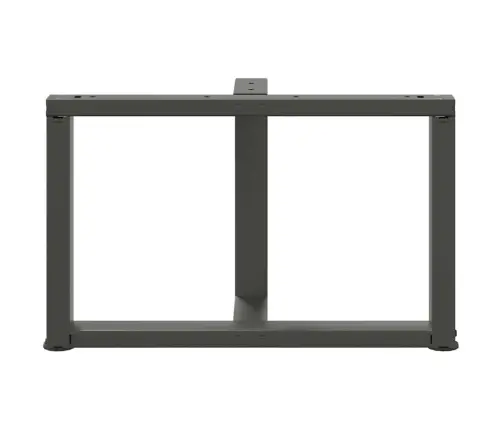 Kohvilaua Jalad T-Kujulised 2 Tk, Antratsiithall, 60 X 25 X (42-43) cm Teras