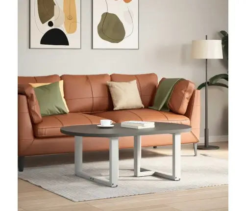 Kafijas Galdiņa Kājas, 2 Gab., T-Veida, Baltas, 70X25X(42-43) Cm, Tērauds Vidaxl