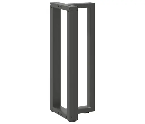 Konsoollaua Jalad T-Kujulised 2 Tk, Antratsiithall, 25 X 28 X (72-73) cm Teras