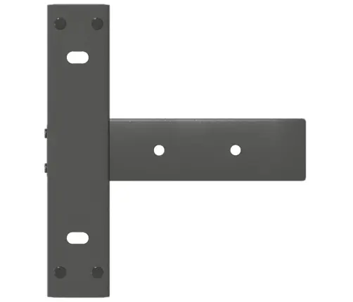 Konsoollaua Jalad T-Kujulised 2 Tk, Antratsiithall, 25 X 28 X (72-73) cm Teras