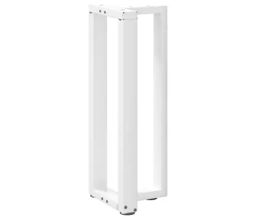 Konsoles Galda Kājas, 2 Gab., T-Veida, Baltas, 38X25X(72-73) Cm, Tērauds Vidaxl