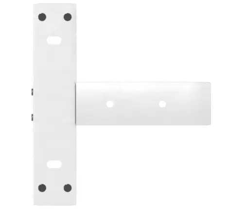 Konsoles Galda Kājas, 2 Gab., T-Veida, Baltas, 38X25X(72-73) Cm, Tērauds Vidaxl