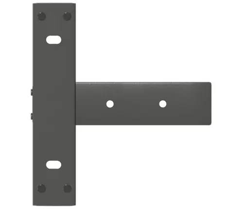 Konsoles Galda Kājas, 2 Gab., T-Veida, Antracīta Krāsā, 38X25X(72-73) Cm, Tērauds Vidaxl