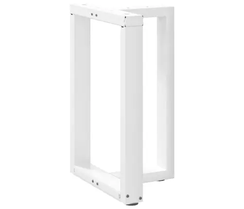 Valgomojo Stalo Kojelės, 2 Vnt., Baltos, 60X35X(72-73) cm Plienas, T Formos