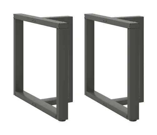 Söögilaua Jalad, T-Kujulised, 2 Tk, Antratsiithall, 70 X 35 X (72-73) cm Teras