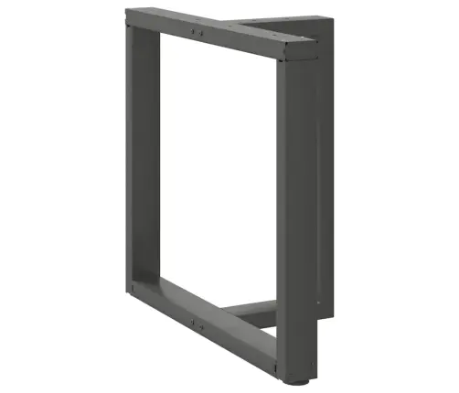 Söögilaua Jalad, T-Kujulised, 2 Tk, Antratsiithall, 70 X 35 X (72-73) cm Teras
