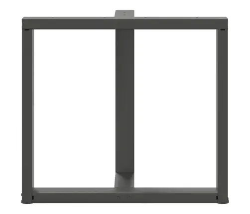 Söögilaua Jalad, T-Kujulised, 2 Tk, Antratsiithall, 70 X 35 X (72-73) cm Teras