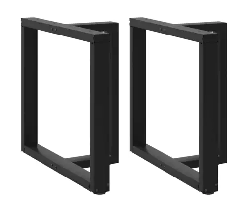 Valgomojo Stalo Kojelės, 2 Vnt., Juodos, 80X35X(72-73) cm Plienas