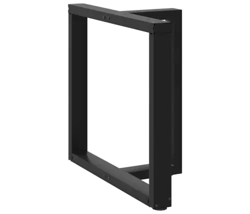 Valgomojo Stalo Kojelės, 2 Vnt., Juodos, 80X35X(72-73) cm Plienas