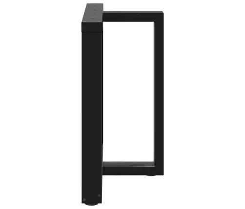 Valgomojo Stalo Kojelės, 2 Vnt., Juodos, 80X35X(72-73) cm Plienas