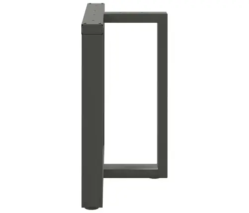 Söögilaua Jalad, T-Kujulised, 2 Tk, Antratsiithall, 80 X 35 X (72-73) cm Teras
