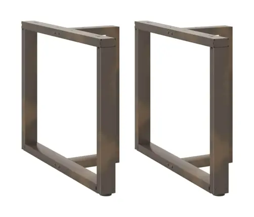 Valgomojo Stalo Kojelės, T Formos, 2 Vnt., Juodos, 100X35X(72-73) cm Plienas